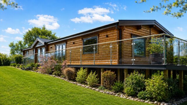 Log Cabin Shot